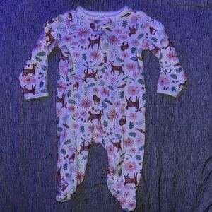 Adorable Animal Print Kids One Piece